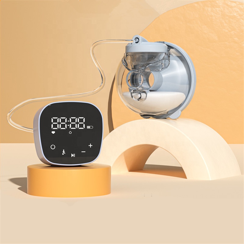 Wearable Electric Breast Pump With 9 Suction Levels, Silent Rechargeable