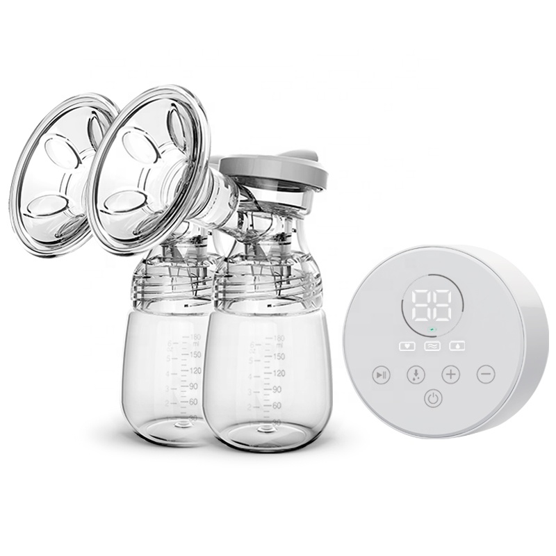 Double Automatic Baby Feeding Pump, Detachable, Food Grade Silicone