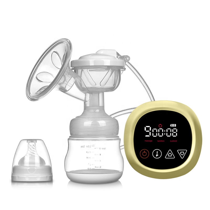 One Piece Electric Baby Milk Suction Like Aeroflow, Detachable & Pain-Free