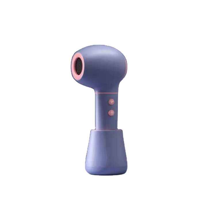 Mini Intelligent Hair Dryer for Kids, Low Noise Lightweight, Adjustable Temperature 