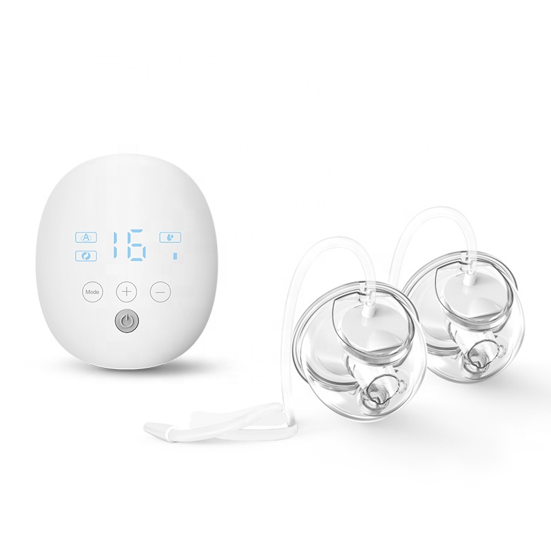Two Wearable Electric Breast Pump Like Willow & Elvie, 4 Modes 16 Levels