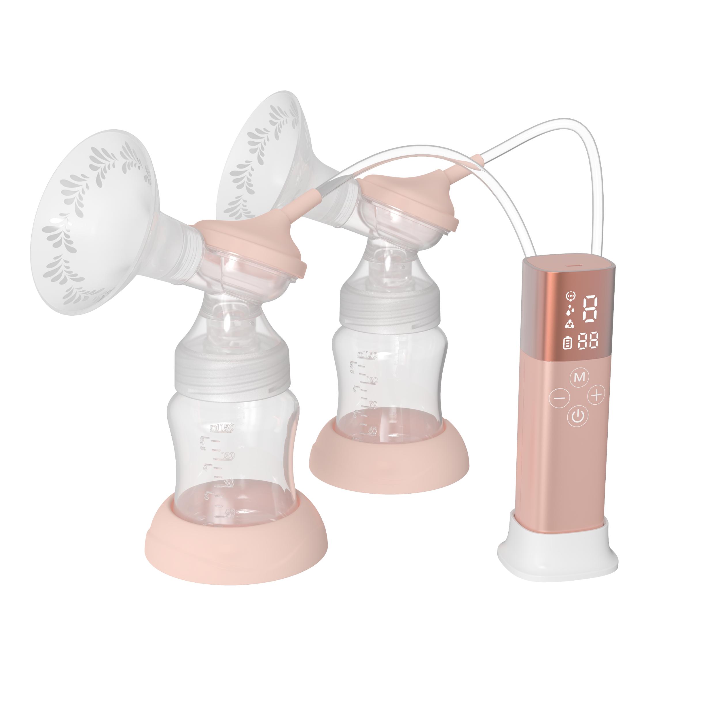 Mute Electric Milk Pump Like BabyBuddha, USB rechargeable Easy Transport