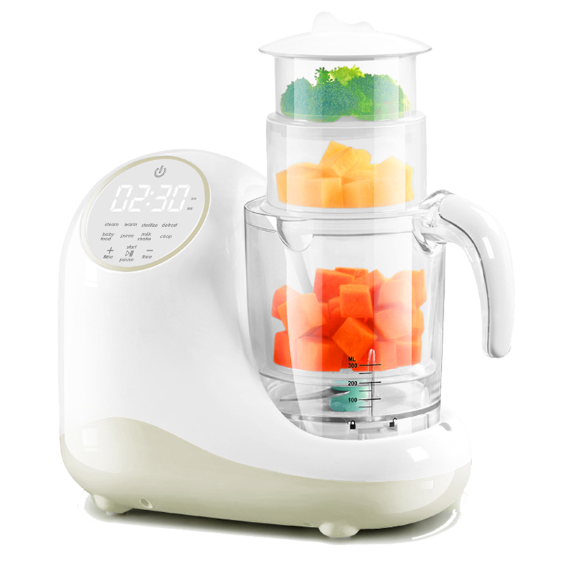 8 in 1 Baby Food Maker with Cooking, Grinding, Chopping, Touch Control