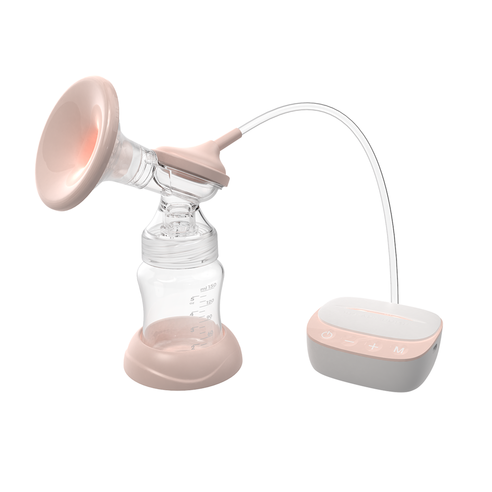 Single Comfortable Electric Breast Pump, Hand Free & Touch Adjustable