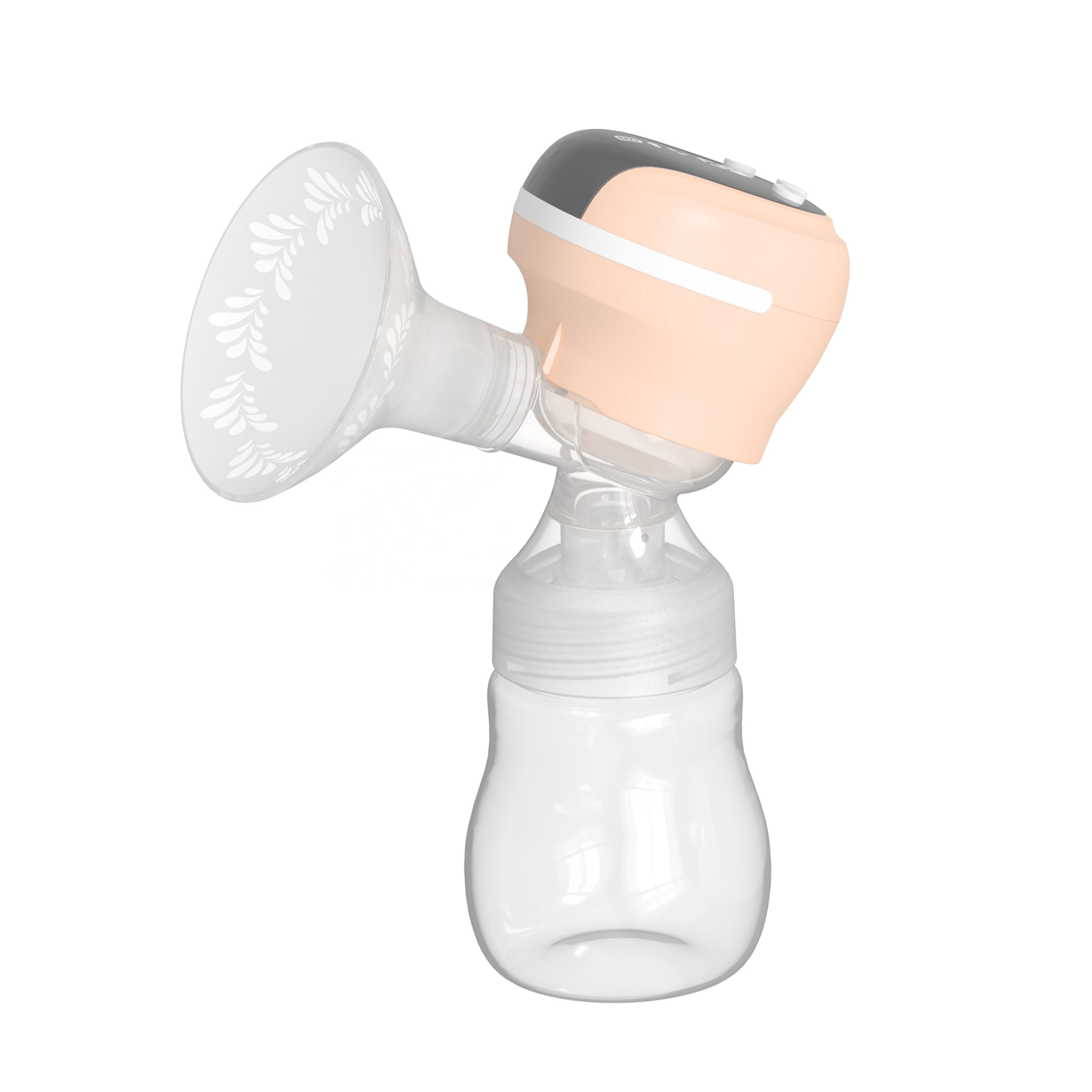 Single Electric Breast Feeding Pump, Anti Backflow, Rechargeable, BPA Free