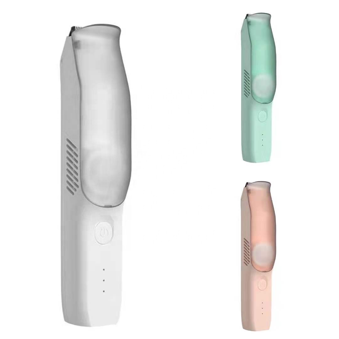 Auto Sucking Baby Vacuum Hair Trimmer, Wireless, Ceramic Blade
