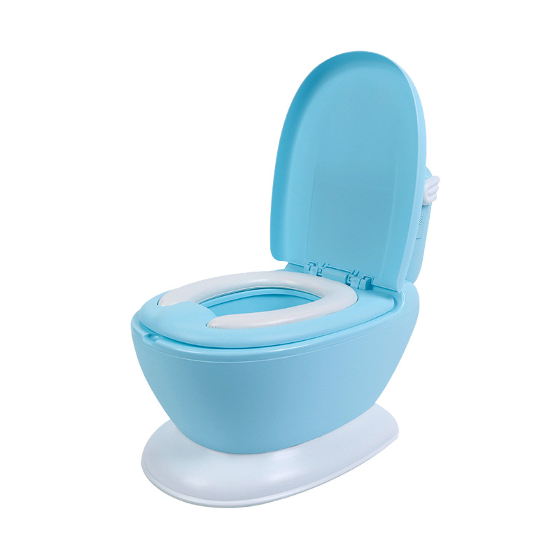 Potty chair with sound and tissue box toilet, training seat