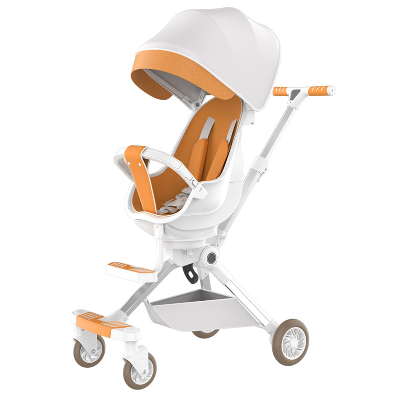 Multi-speed adjustable baby lightweight stroller, 4-wheel