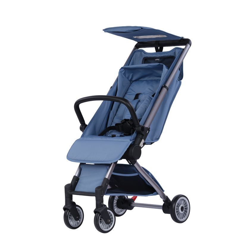 Easy folding portable baby stroller with rain cover