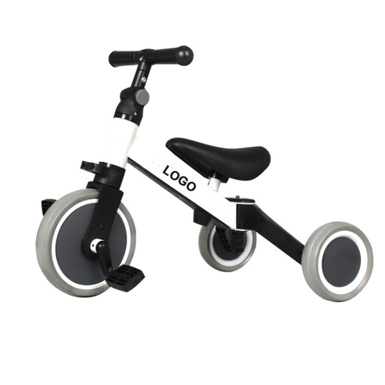 3 In 1 baby balance bikes, tricycle for children with detachable pedals