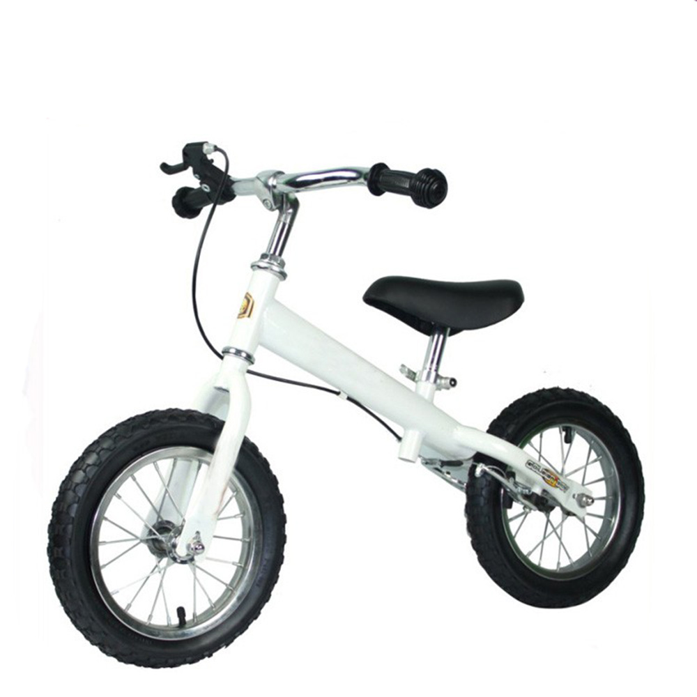 Children's balance bike with adjustable saddle and  handlebar height