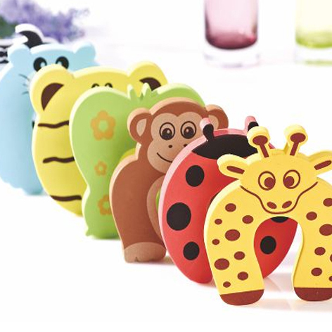 Foam doorstop for children, EVA finger anti-trap protection