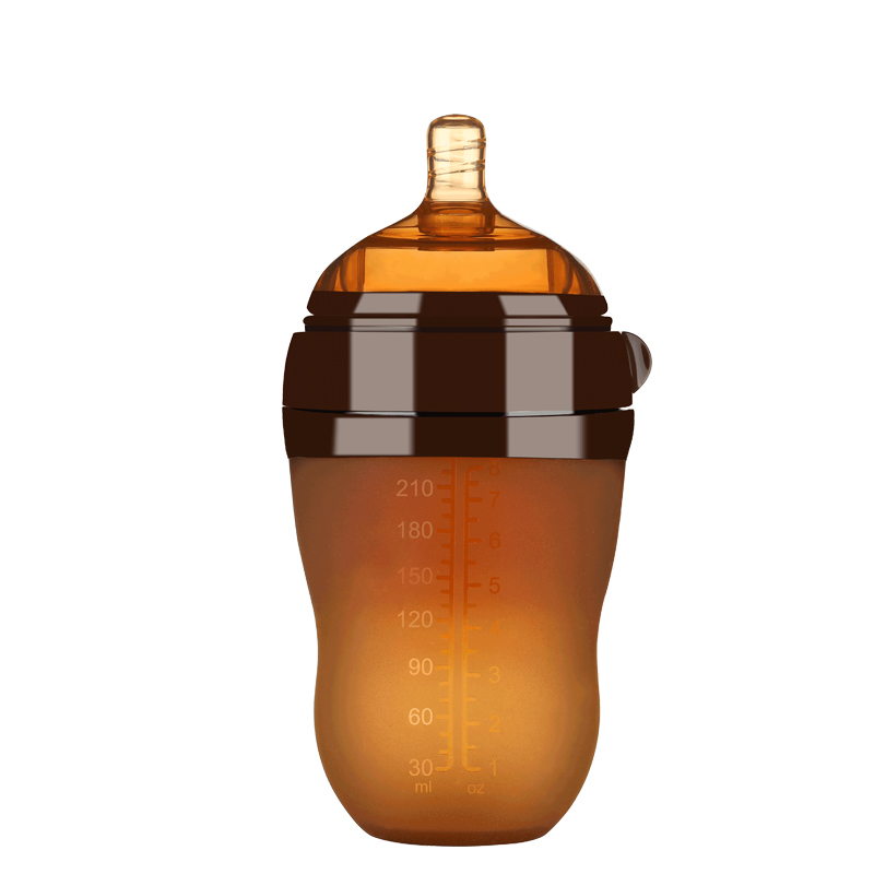 Anti-Colic baby bottles from birth with soft pacifier