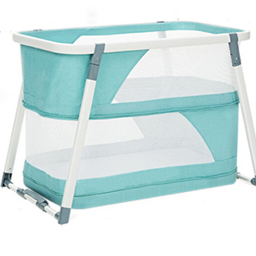 Multifunctional portable baby playpen/ bed, easy carry