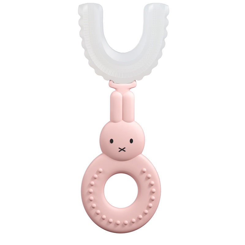 Silicone U-Shape Toothbrush For Toddler Oral Care 